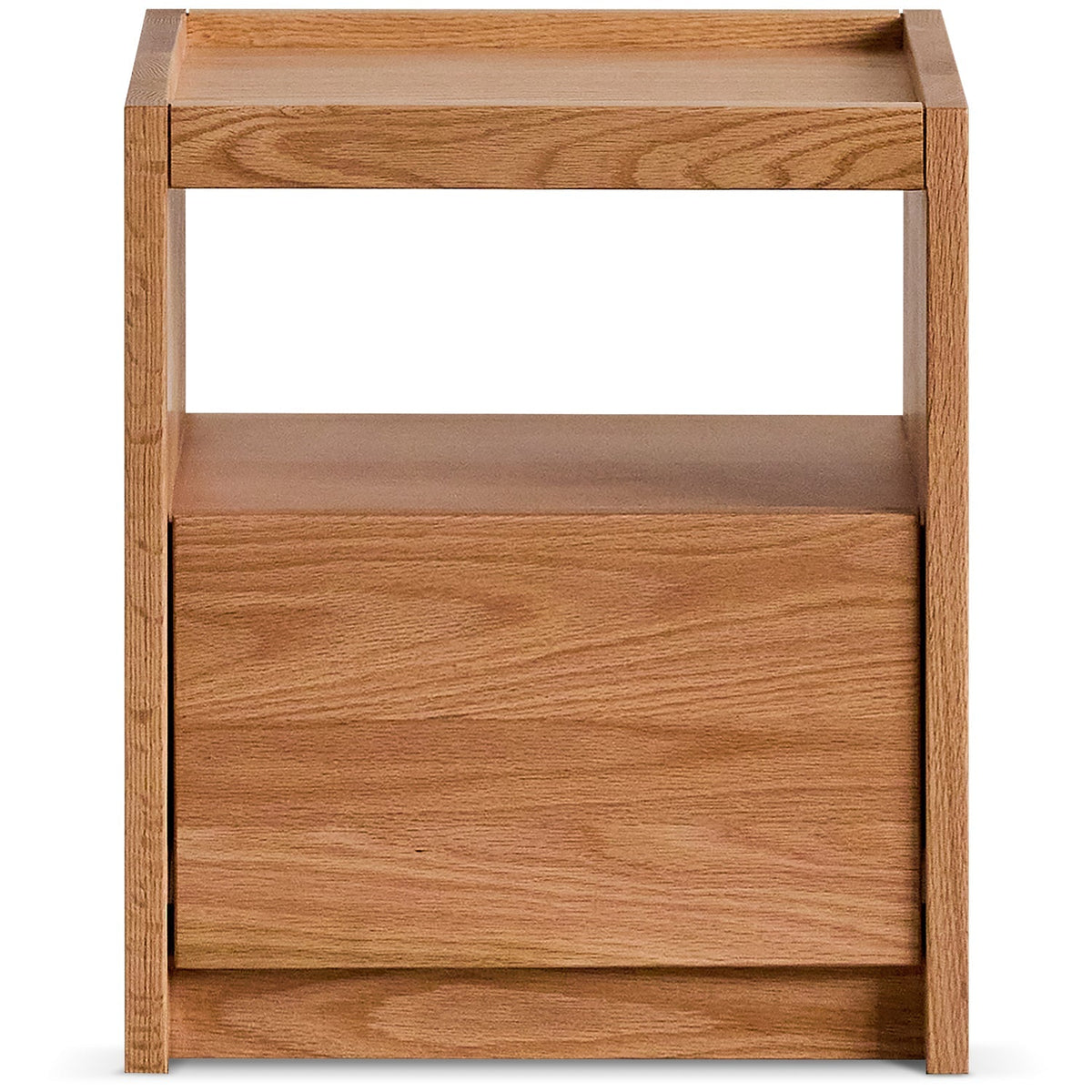 Scandinavian Oak Wood Side Table SUGAR