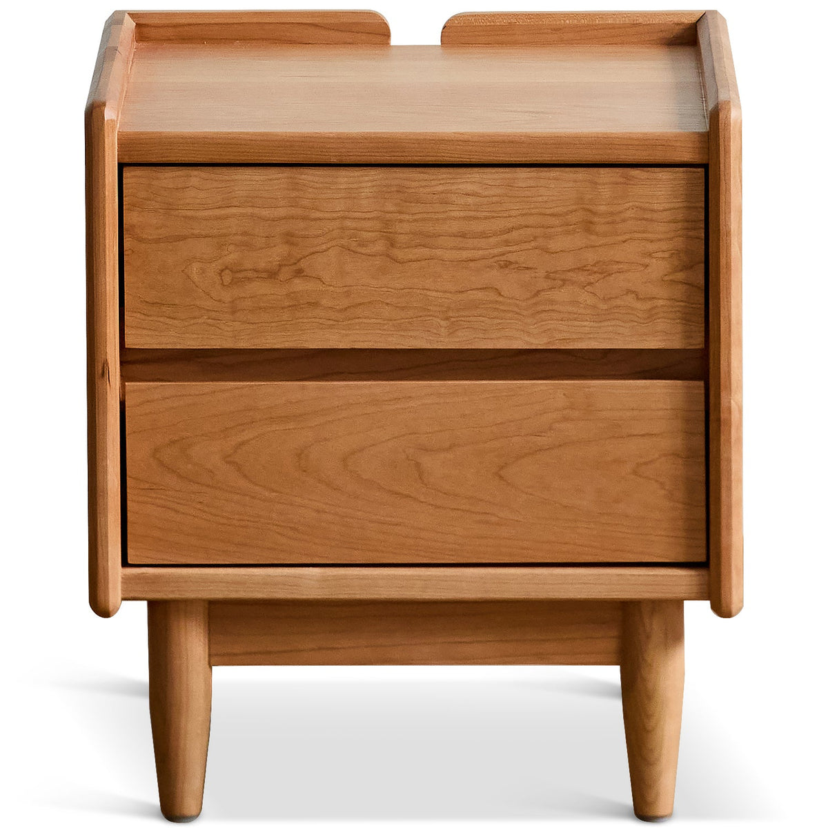 Scandinavian Cherry Wood Side Table VISTA