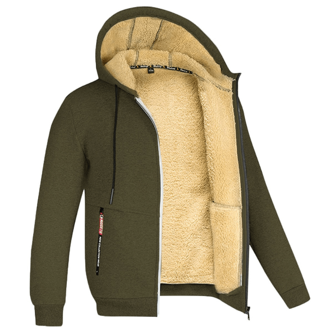 Kristoffer | Men’s Fleece-Lined Hoodie | Relaxed Fit