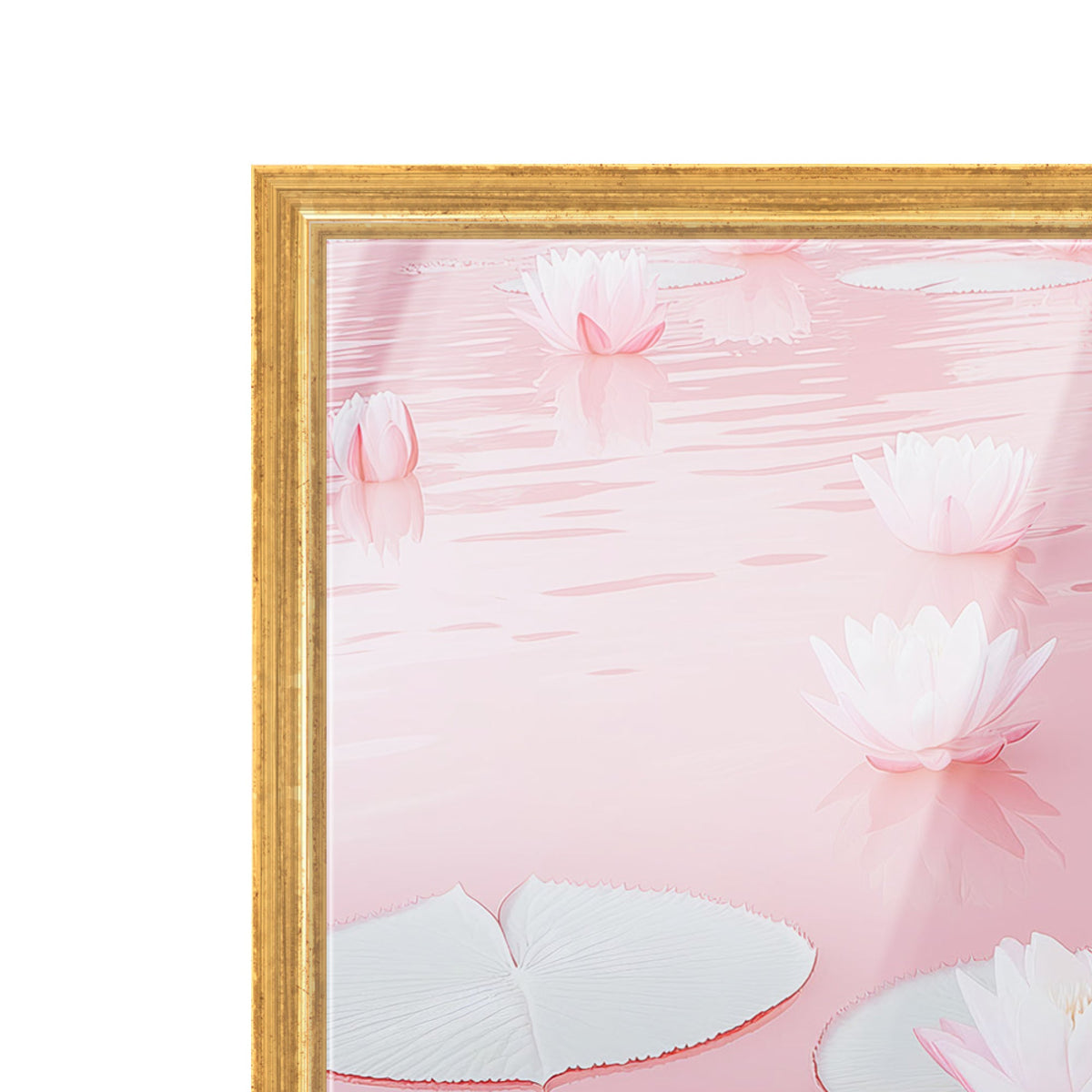Nude Walk Among Petals