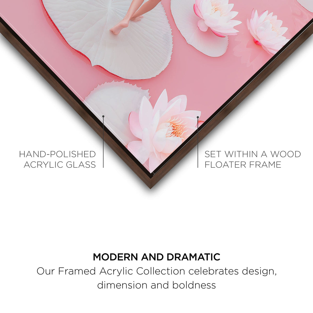 Nude Walk Among Petals