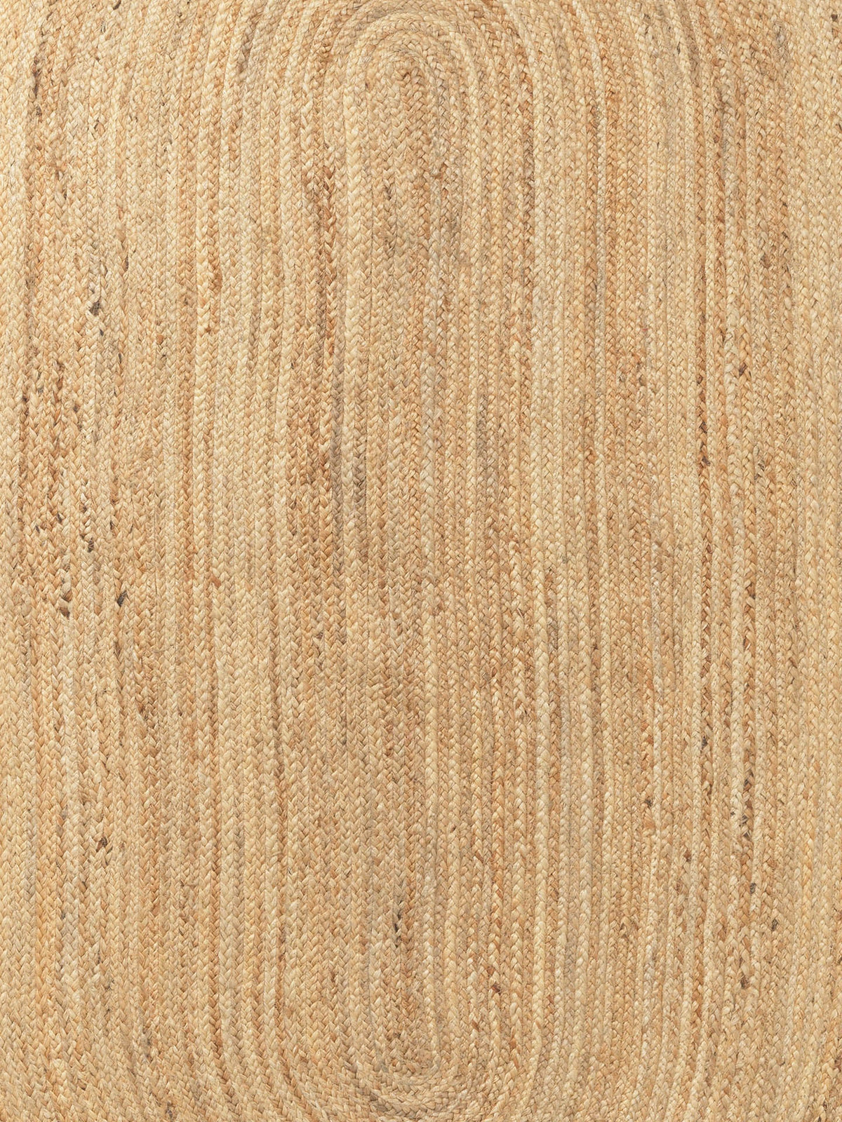 Eternal Oval Jute Rug, Natural