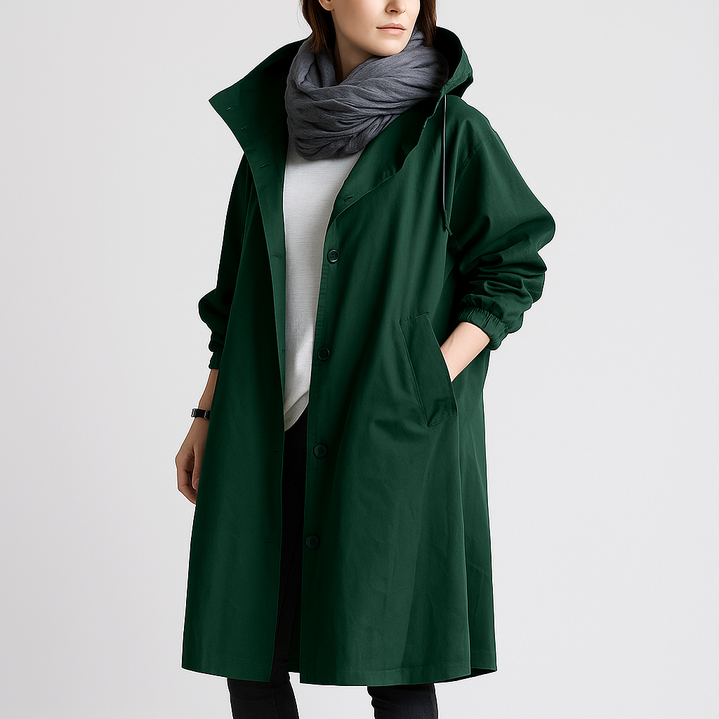 Nora Oversized Waterproof Raincoat for Women