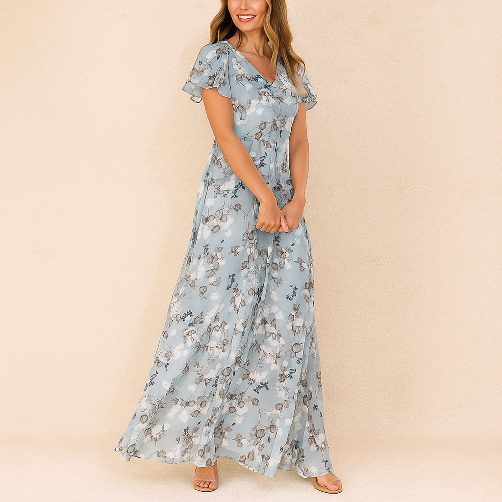 Charo | Robe d'été élégante pour femme | Maxi