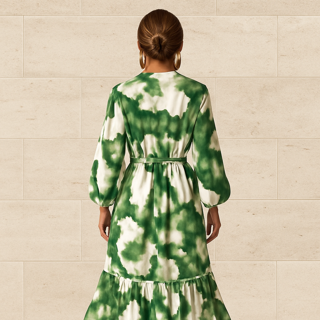 Lexy Elegant Flowy Autumn-Summer Maxi Dress for Women
