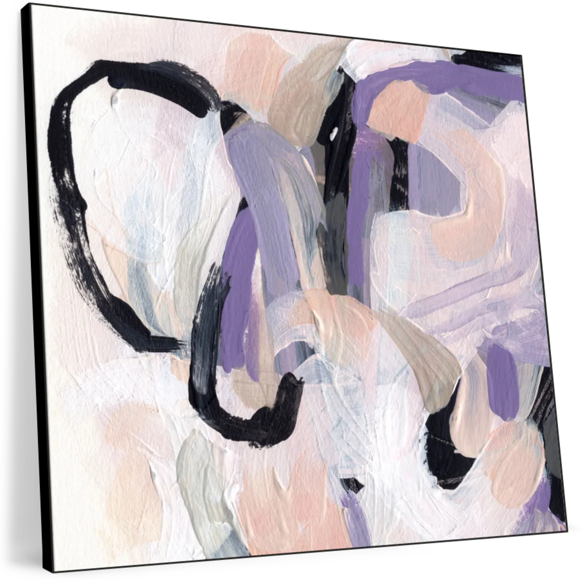 Pastel Brush Abstract IV Wall Art