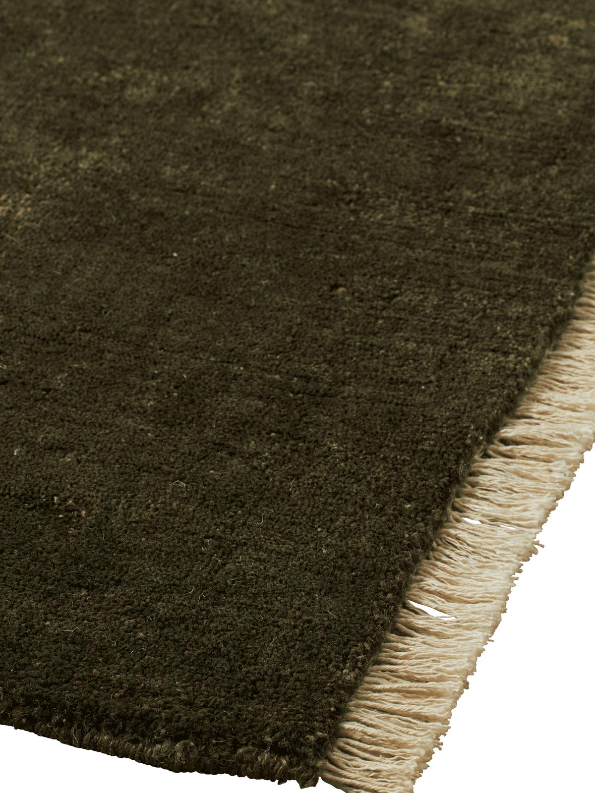 Firth Jute Rug, Dark Olive