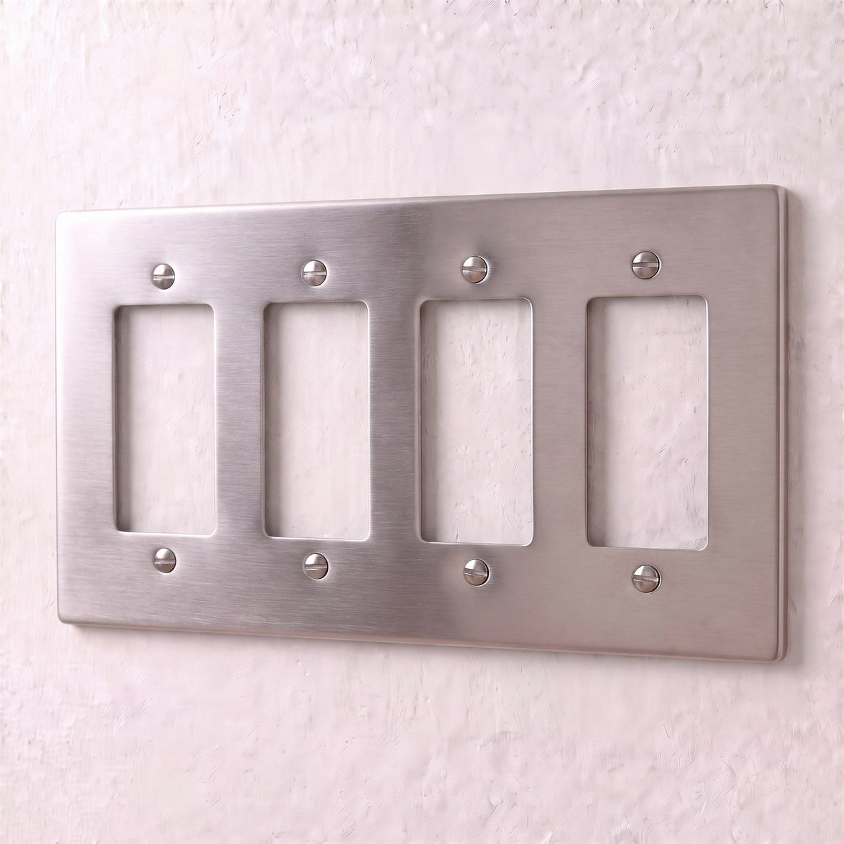 Brass Wall Plate (1-5 Gang)