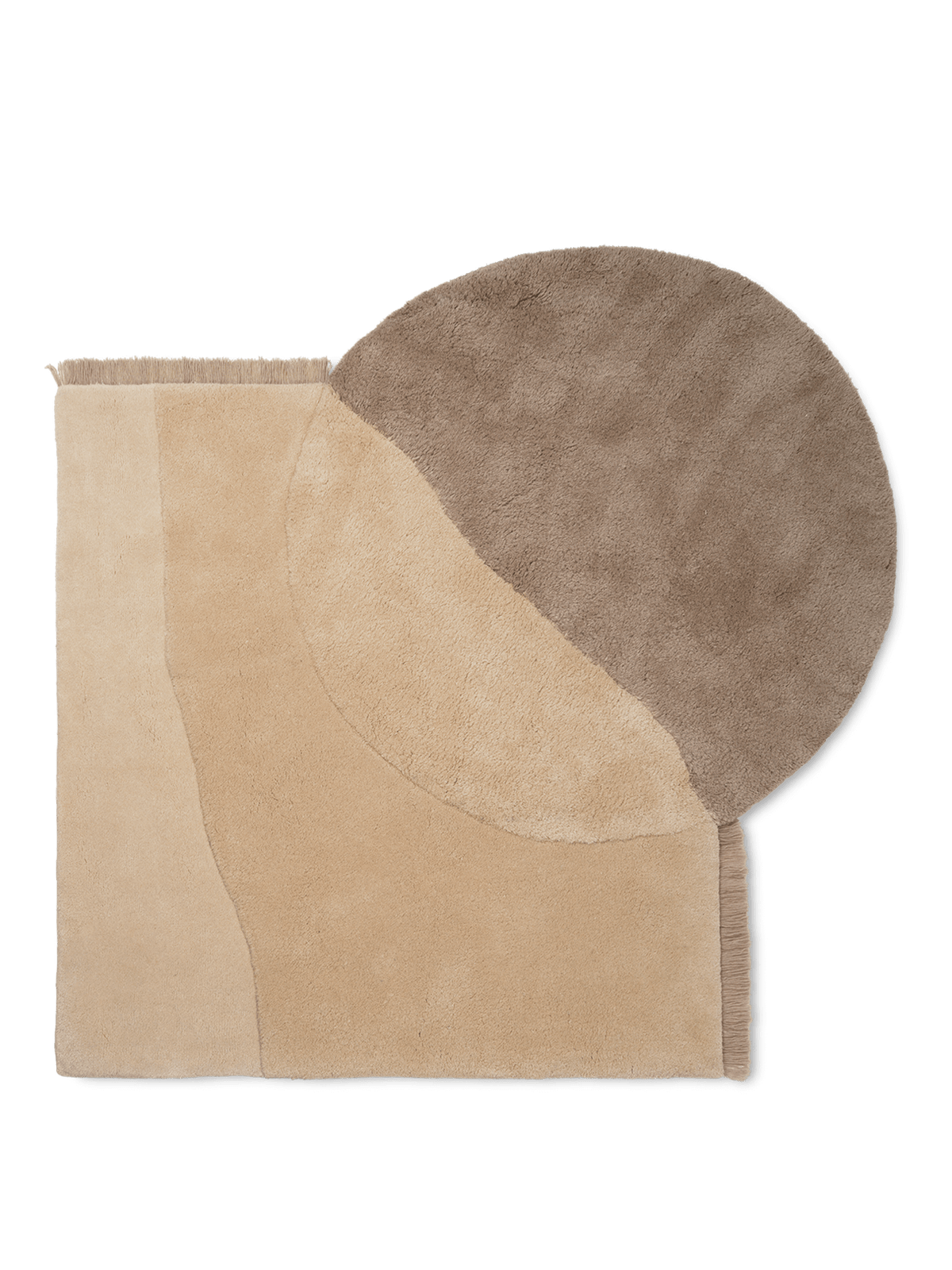 View Tufted Rug, Beige