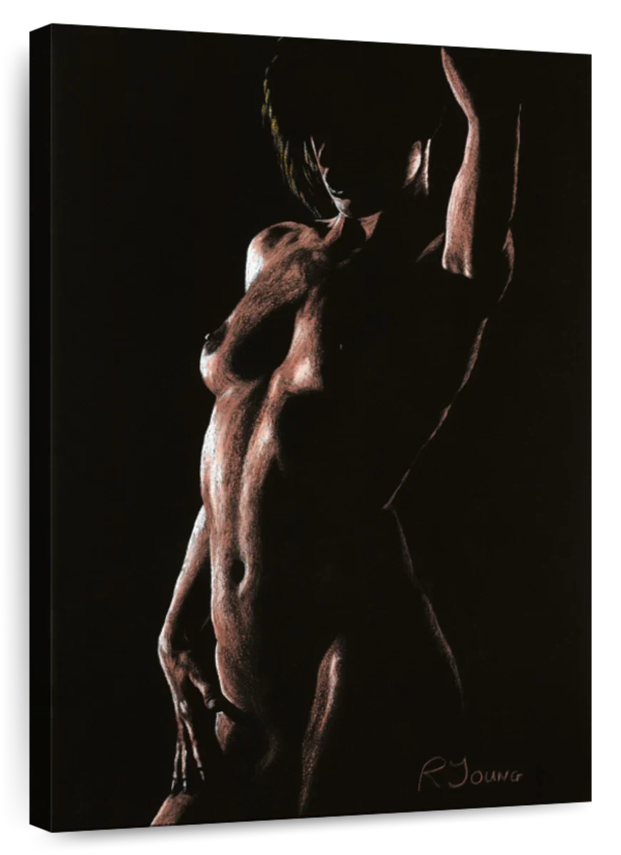 Contour in the Dark Wall Art