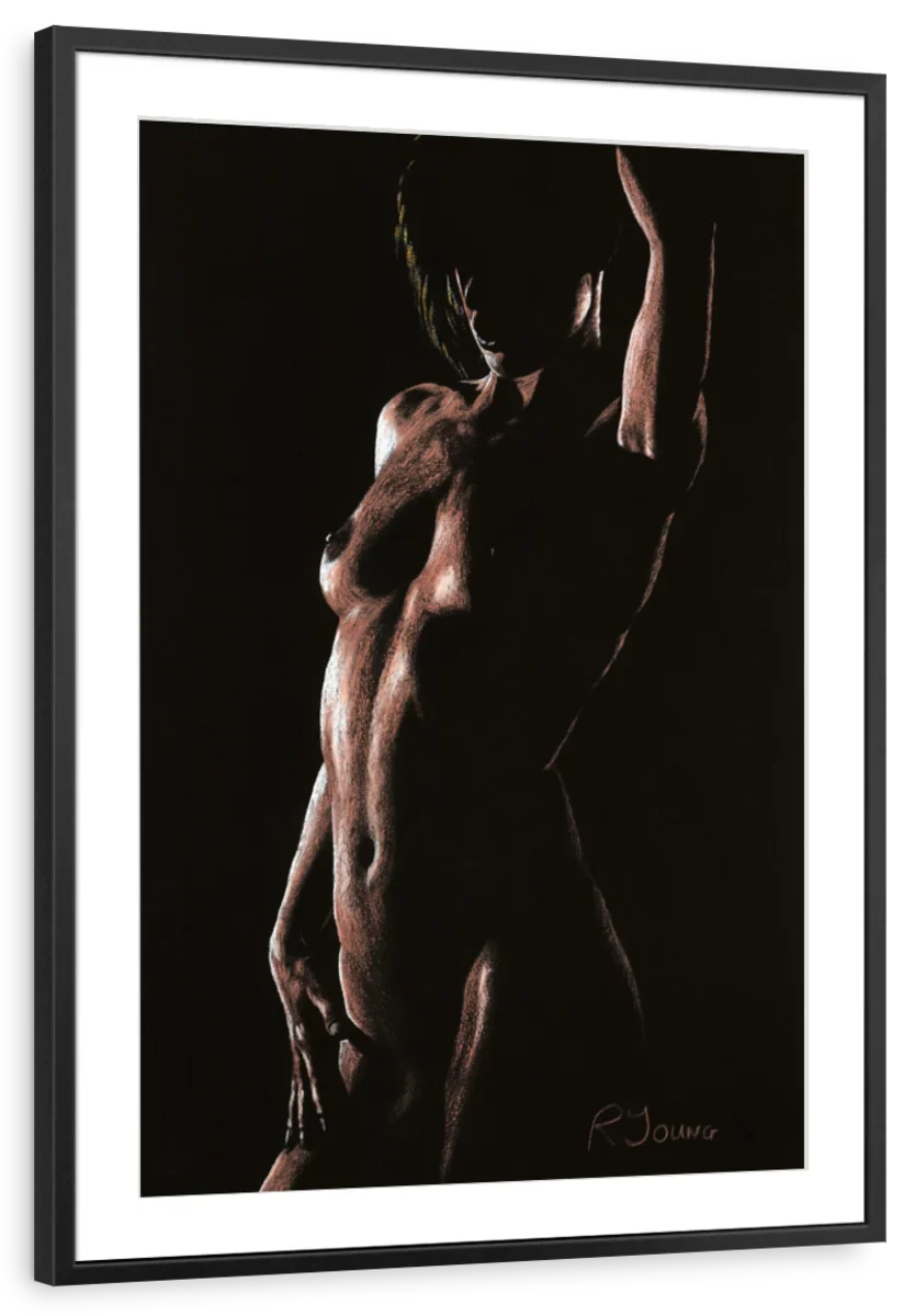 Contour in the Dark Wall Art