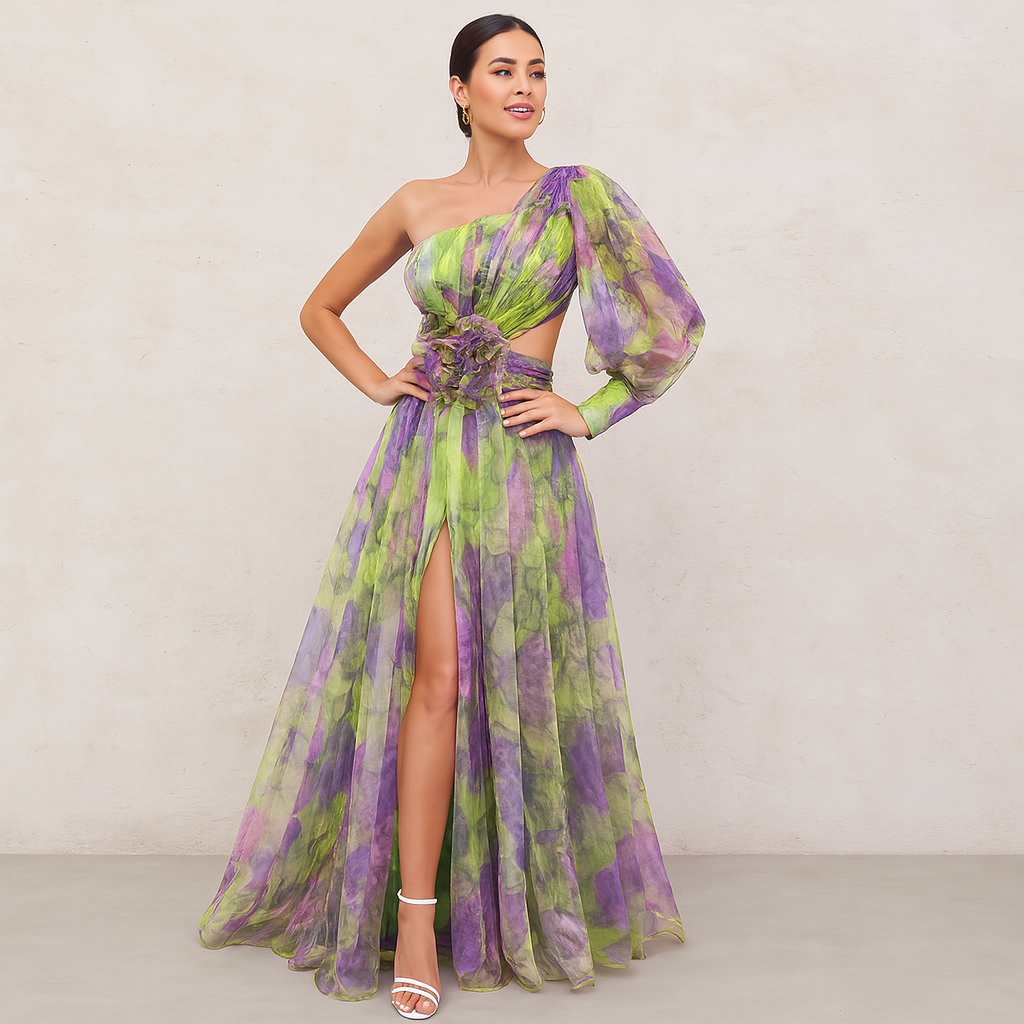 Robe à épaules dénudées Celeste pour femme