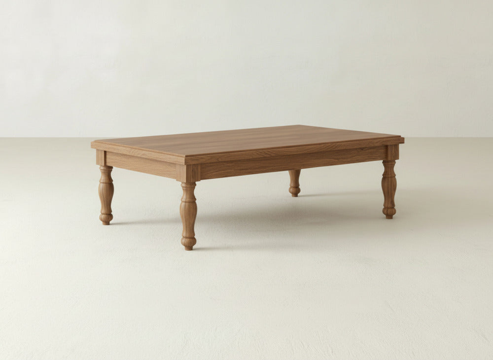 Abigail Coffee Table - Oat on Oak