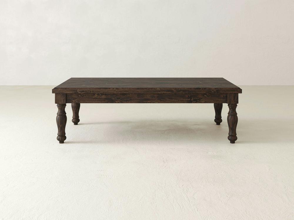 Abigail Coffee Table - Tobacco on Alder