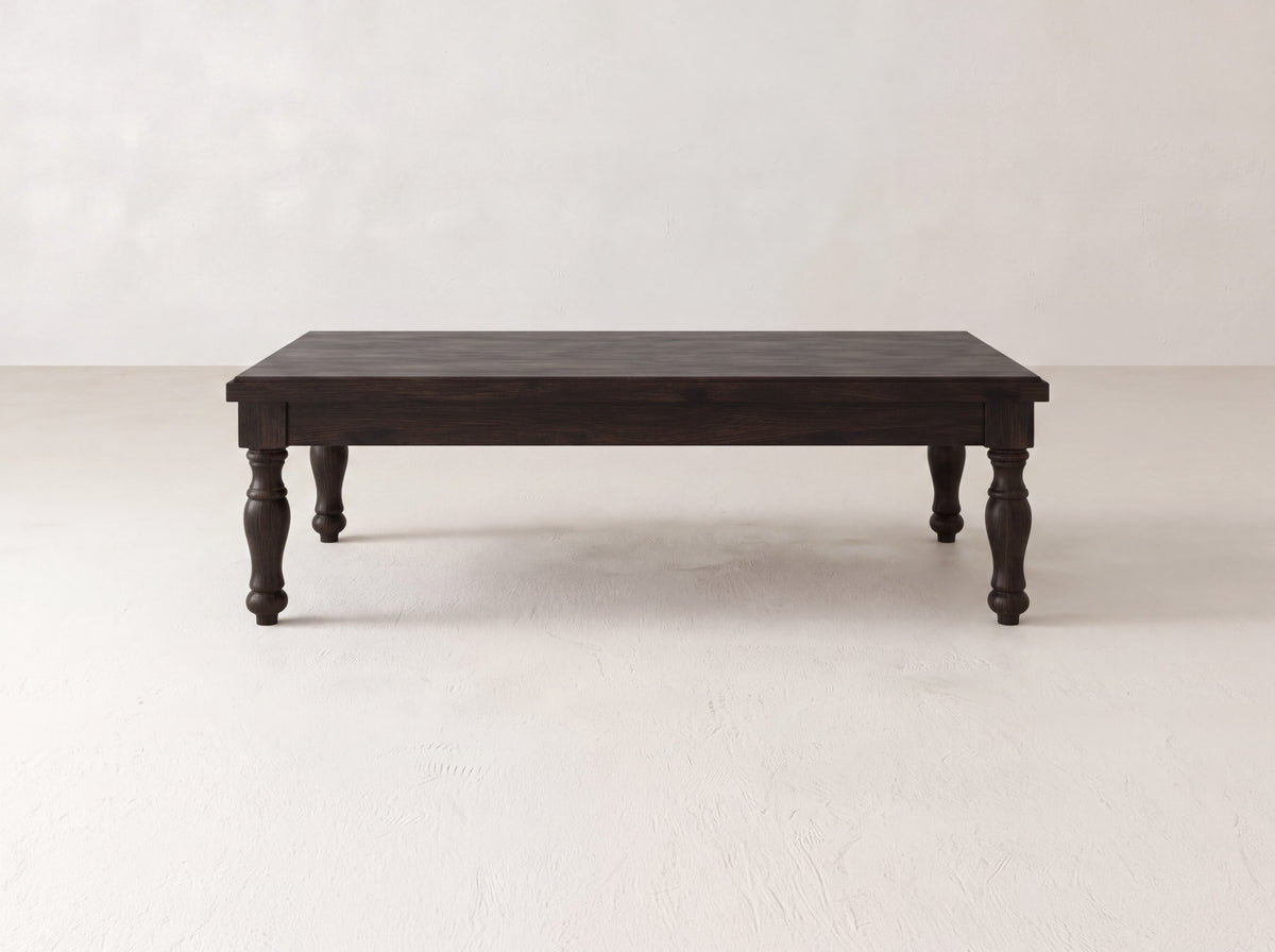 Abigail Coffee Table - Espresso on Oak