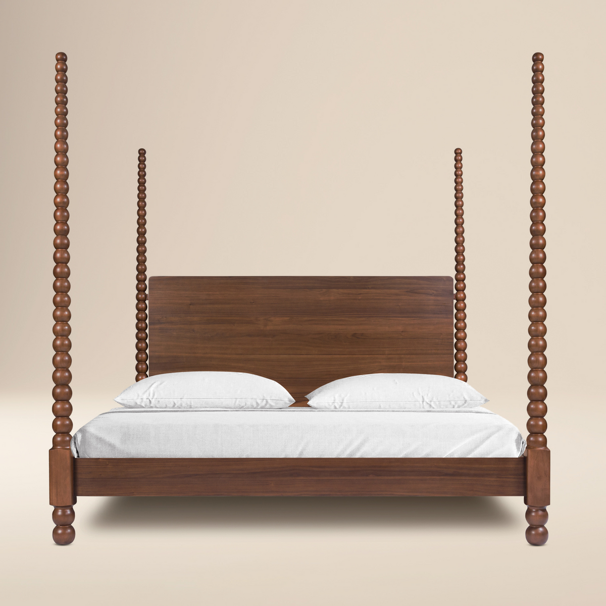 Aberdeen Bed, Walnut, Queen