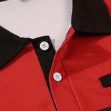 Mike Men's Color-Block Polo Shirt