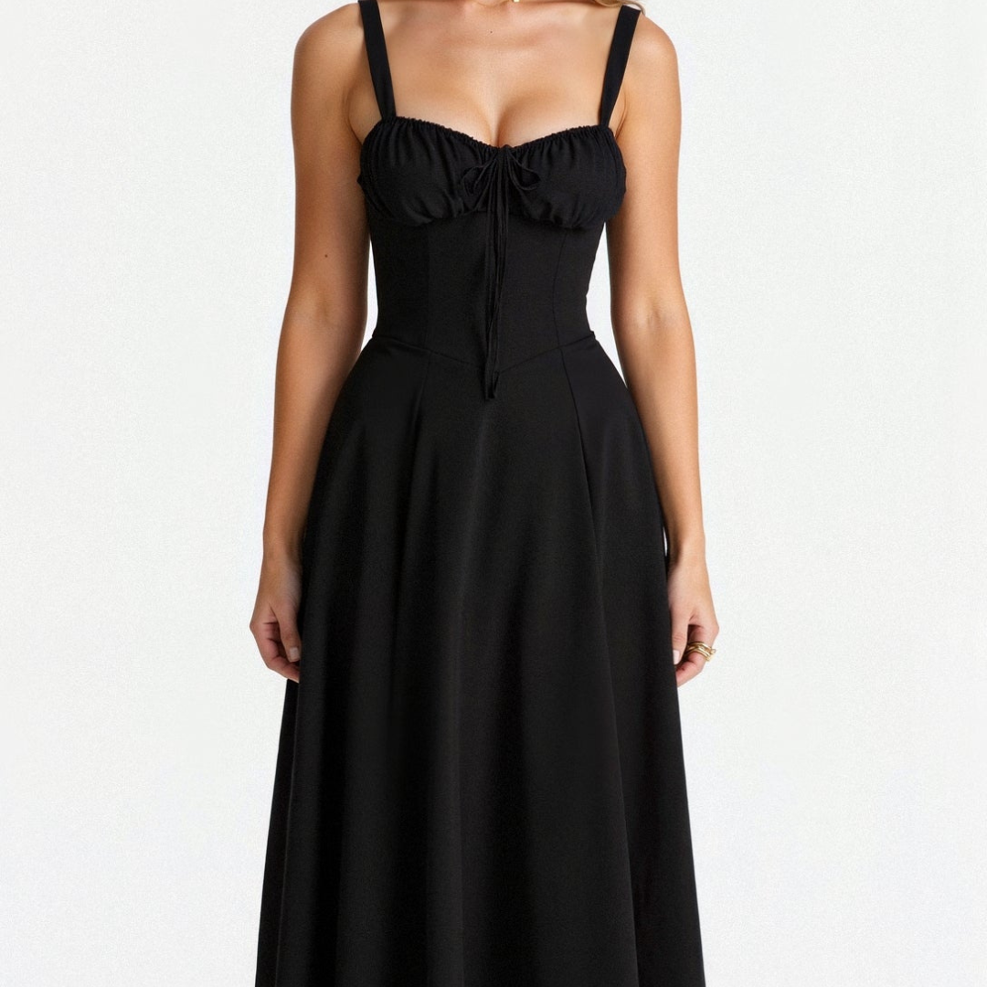 Camilla | Robe corset printemps-été pour femme | Taille mi-haute