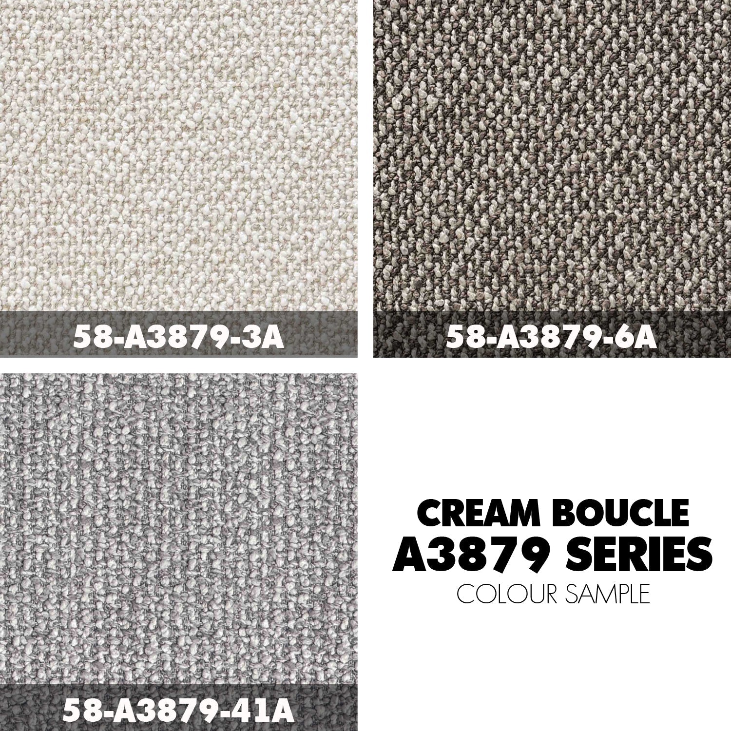 Cream Boucle Fabric Revolving 1 Seater Sofa Chair VUVO