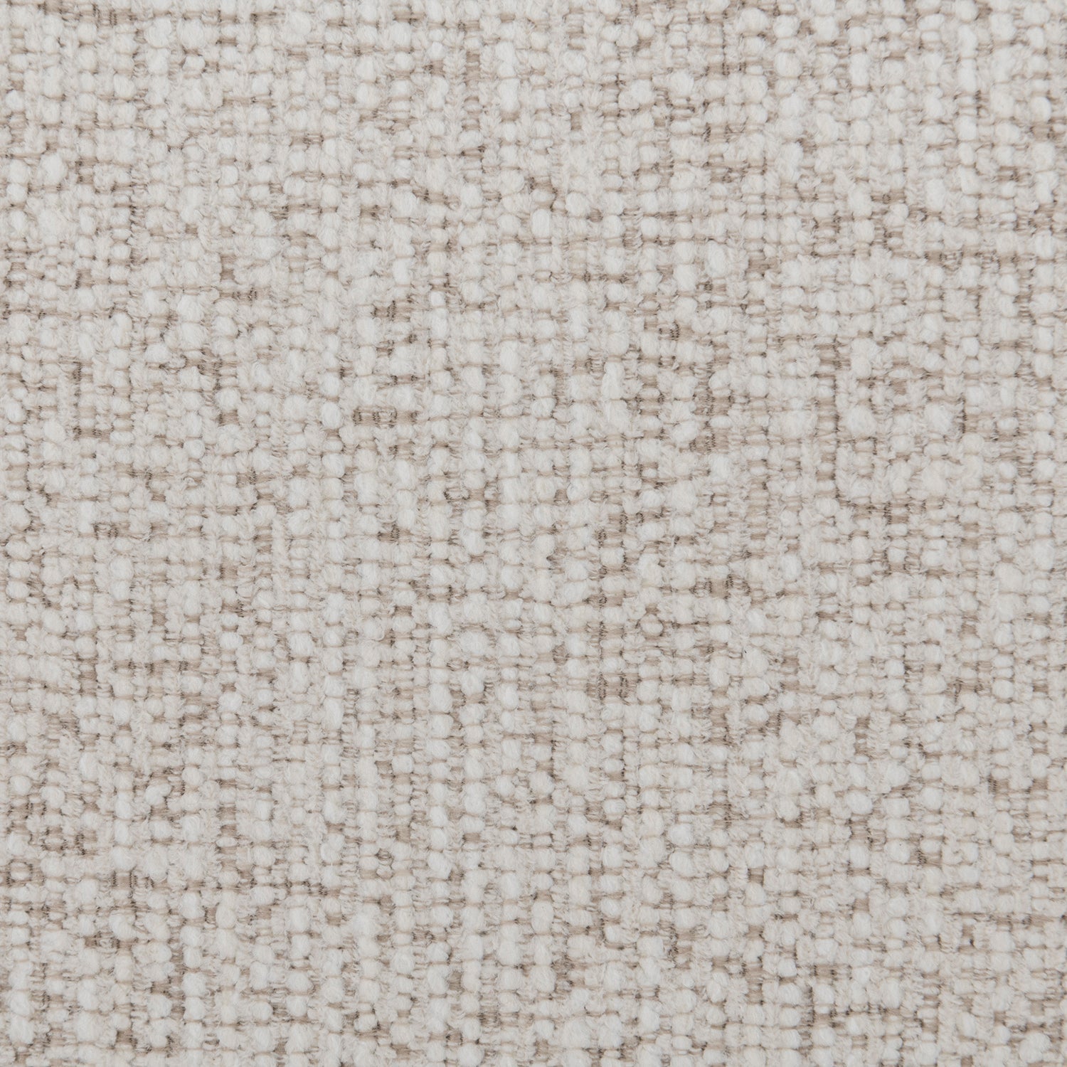 Cream Mixed Weave Fabric 1 Seater Sofa SWOOP