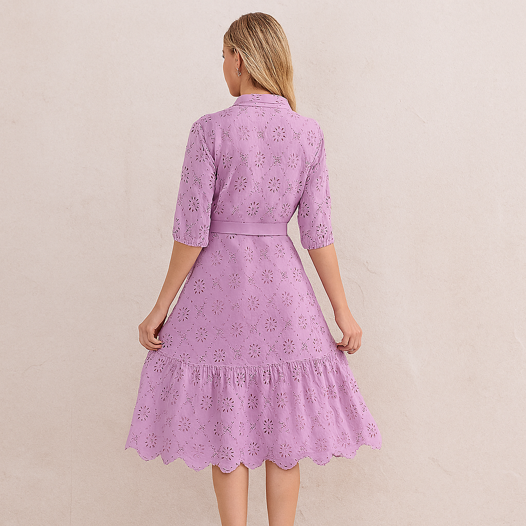 Robe Quinette Breezy à col en V pour femme