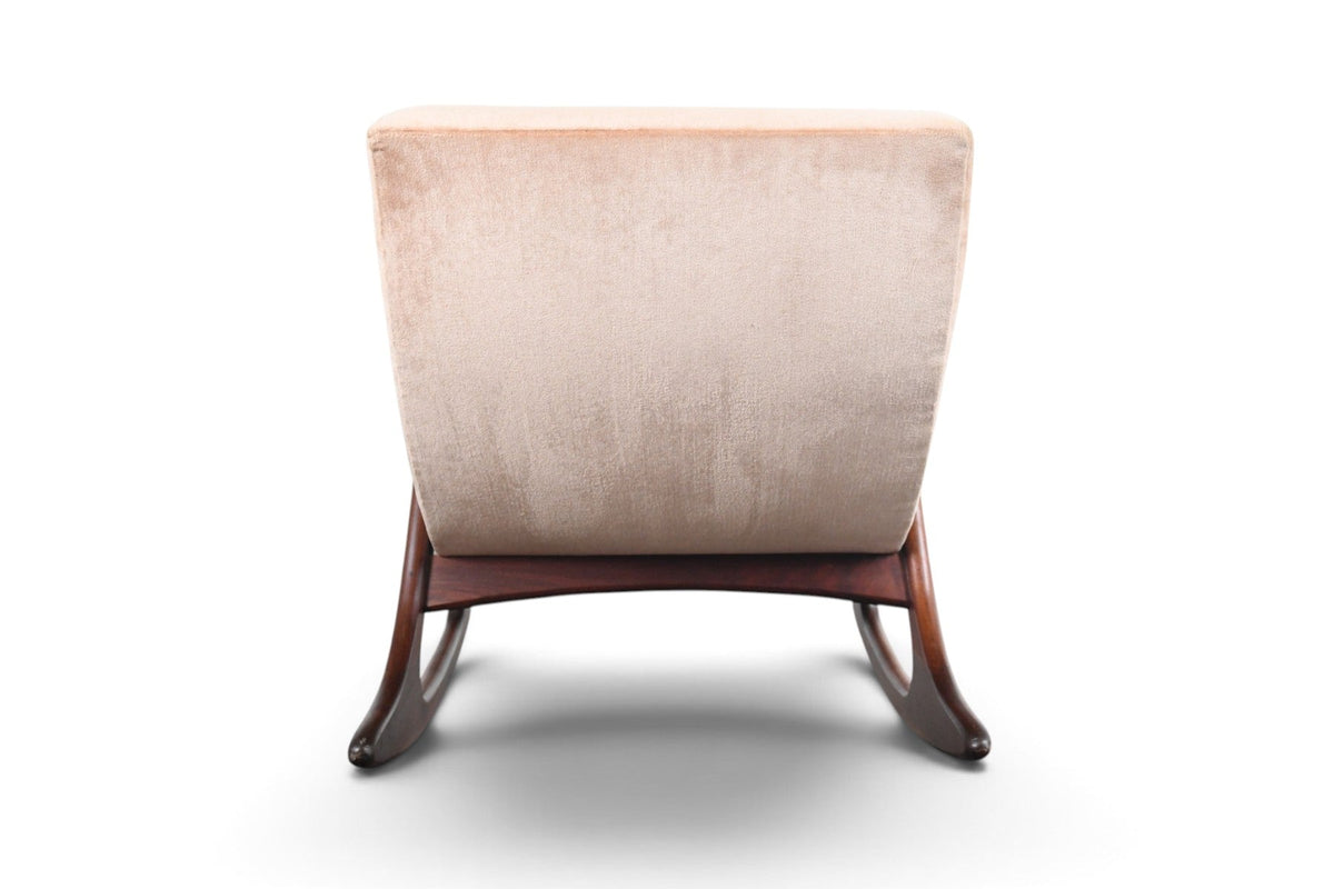 ADRIAN PEARSALL MODEL 812 ORGANIC ROCKING CHAIR IN WALNUT