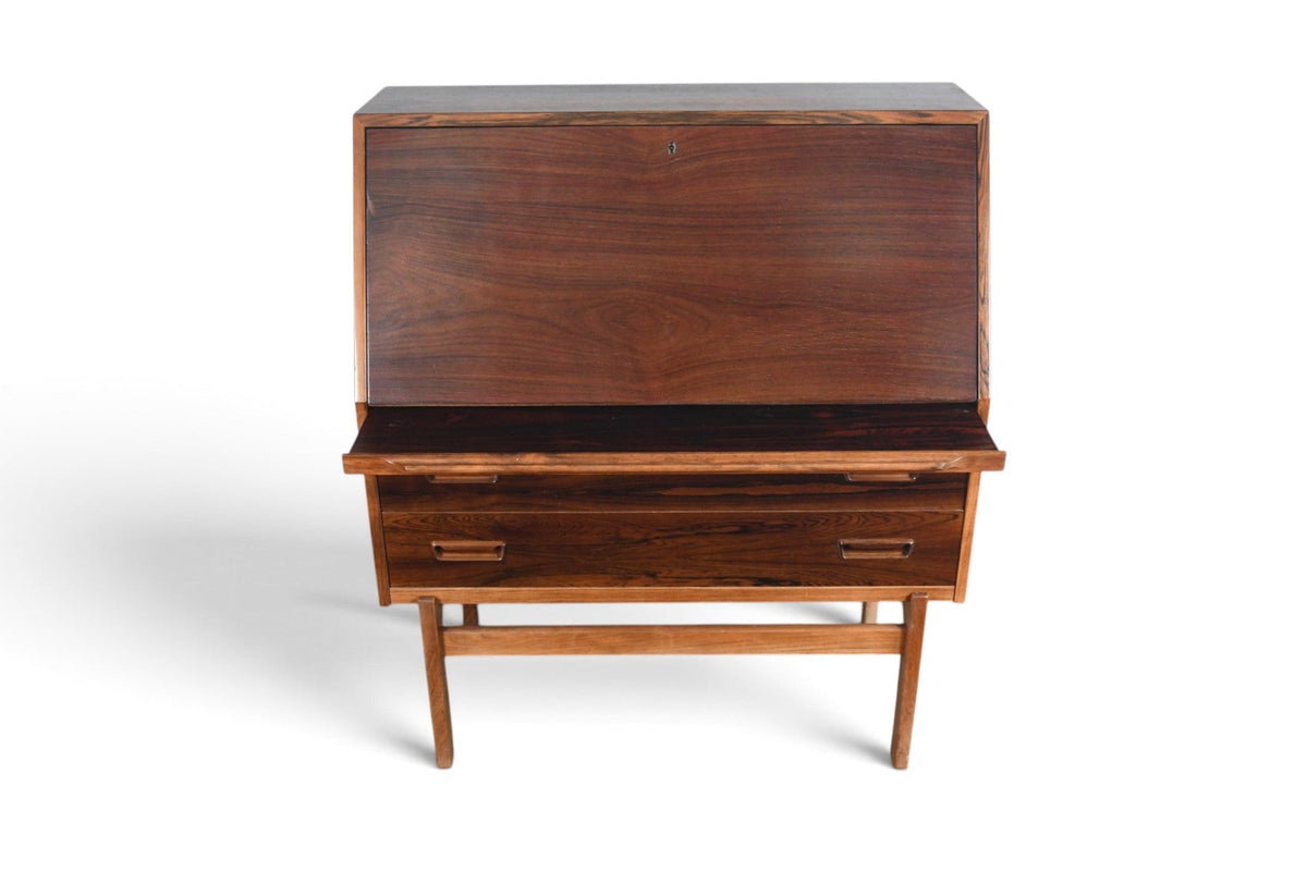 MODEL 68 ROSEWOOD SECRETARY DESK BY ARNE WAHL IVERSEN