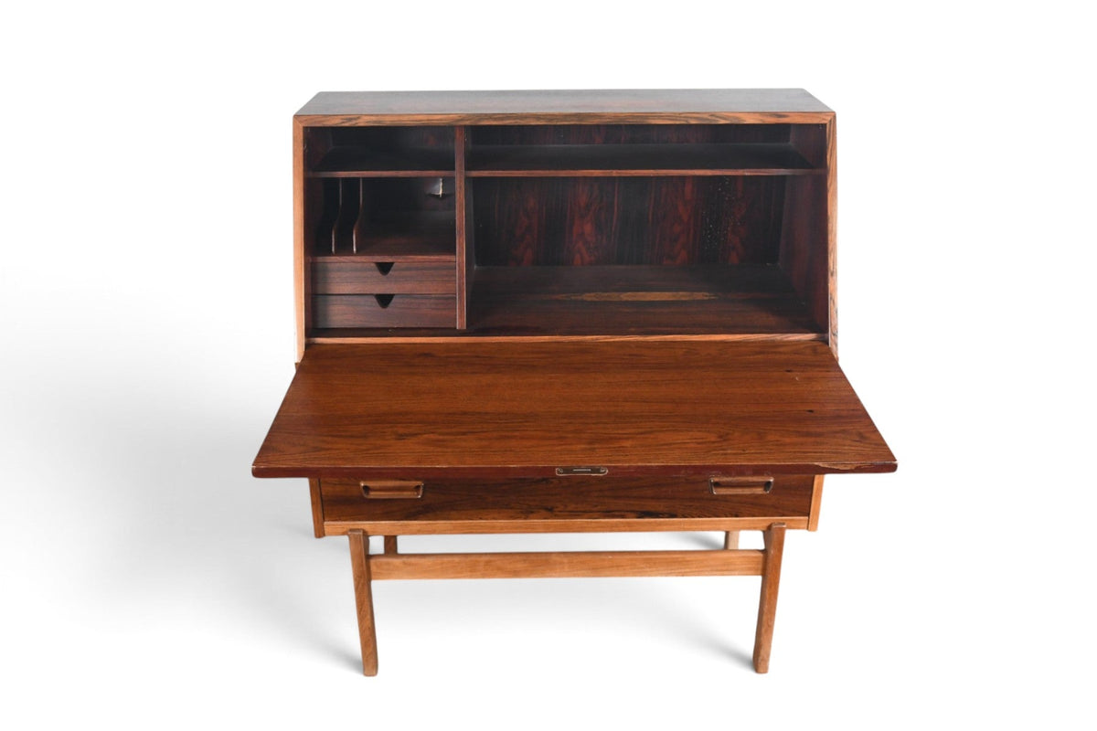 MODEL 68 ROSEWOOD SECRETARY DESK BY ARNE WAHL IVERSEN