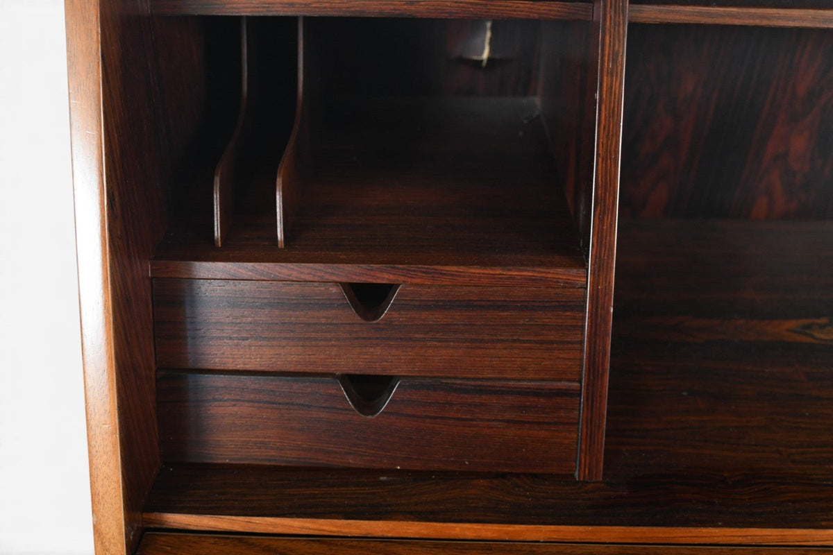 MODEL 68 ROSEWOOD SECRETARY DESK BY ARNE WAHL IVERSEN