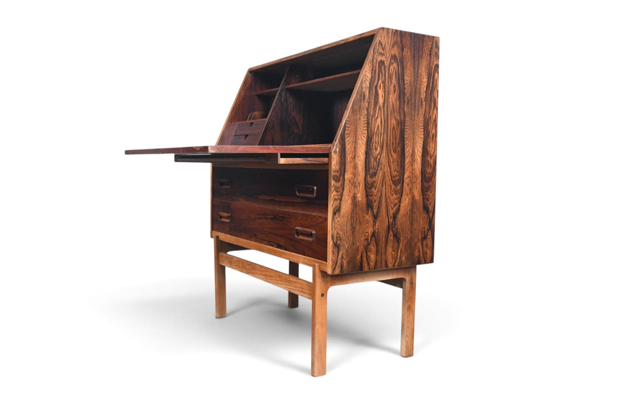 MODEL 68 ROSEWOOD SECRETARY DESK BY ARNE WAHL IVERSEN