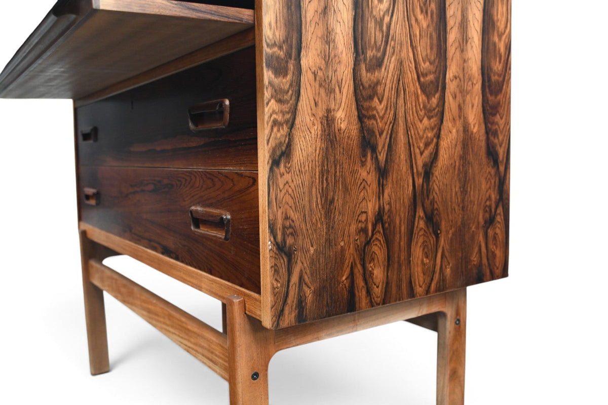 MODEL 68 ROSEWOOD SECRETARY DESK BY ARNE WAHL IVERSEN
