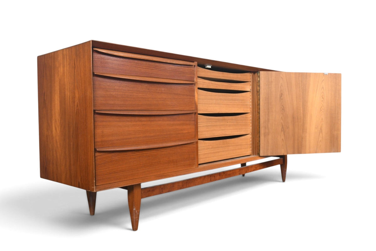 SVEND AGE MADSEN THIRTEEN DRAWER DRESSER IN TEAK