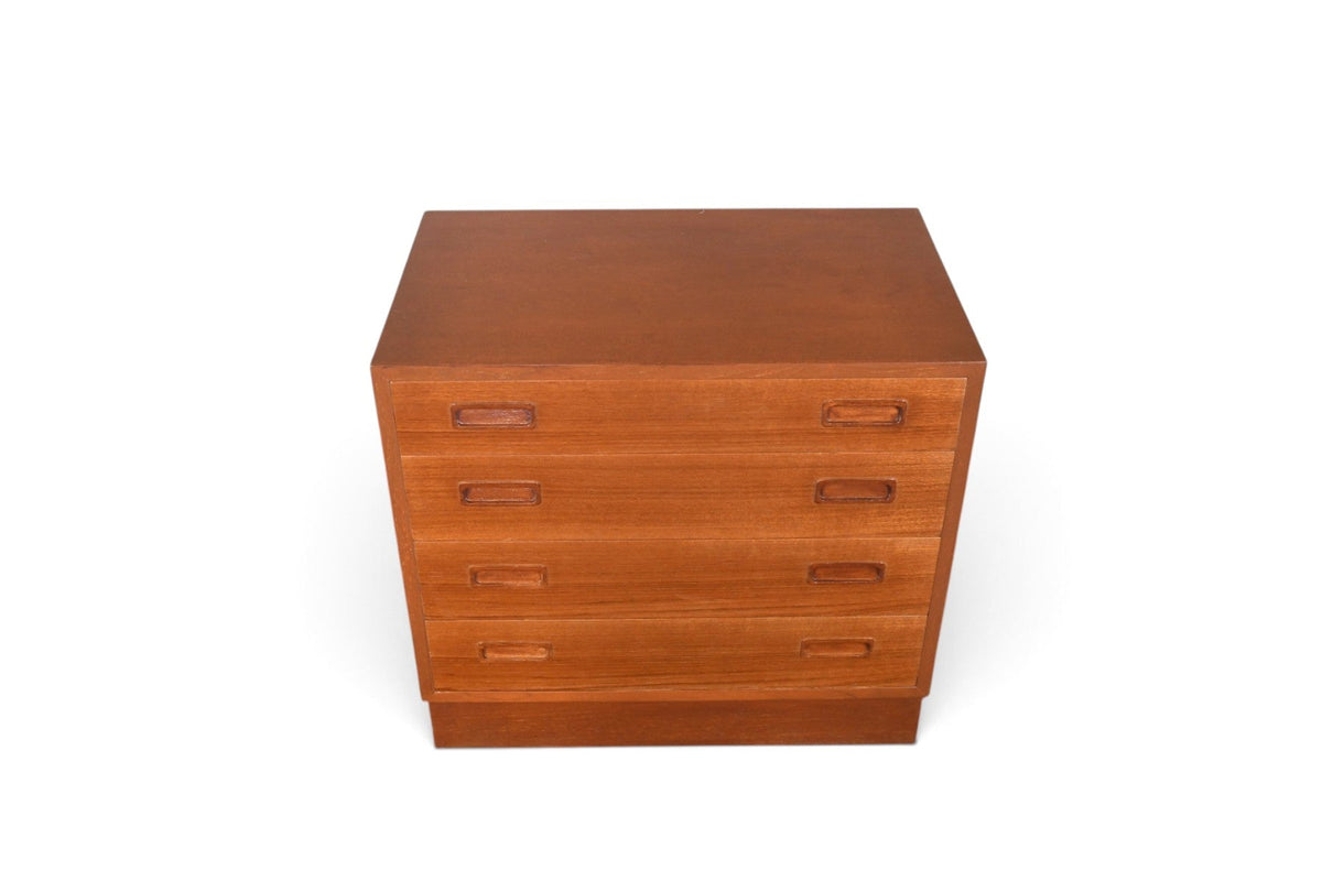 CARLO JENSEN FOUR DRAWER GENTLEMAN'S CHEST IN TEAK