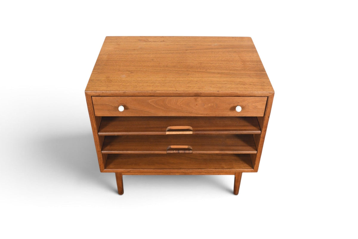 RARE KIPP STEWART FOR DREXEL "DECLARATION" MAGAZINE SIDE TABLE