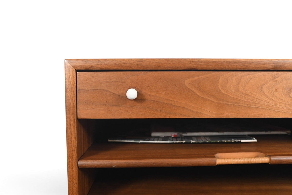 RARE KIPP STEWART FOR DREXEL "DECLARATION" MAGAZINE SIDE TABLE