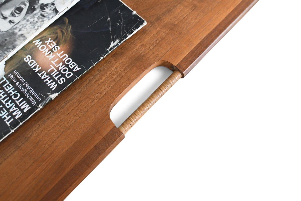 RARE KIPP STEWART FOR DREXEL "DECLARATION" MAGAZINE SIDE TABLE