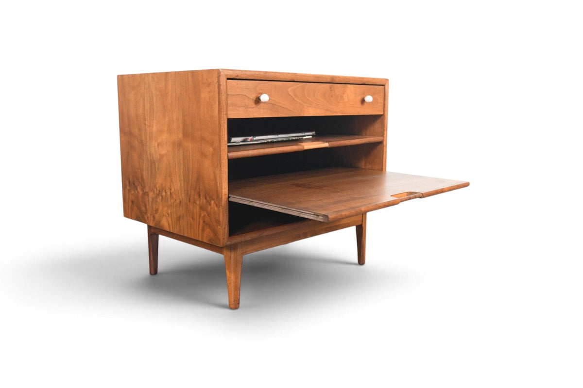 RARE KIPP STEWART FOR DREXEL "DECLARATION" MAGAZINE SIDE TABLE