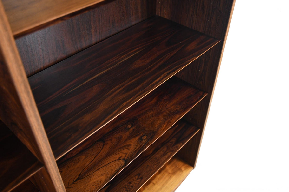 CARLO JENSEN DOUBLE ROSEWOOD BOOKCASE BY HUNDEVAD + CO #3