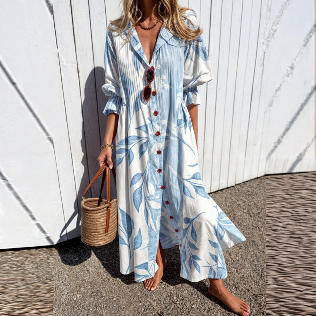 Donita | Women’s Bohemian Chic Dress | Midi
