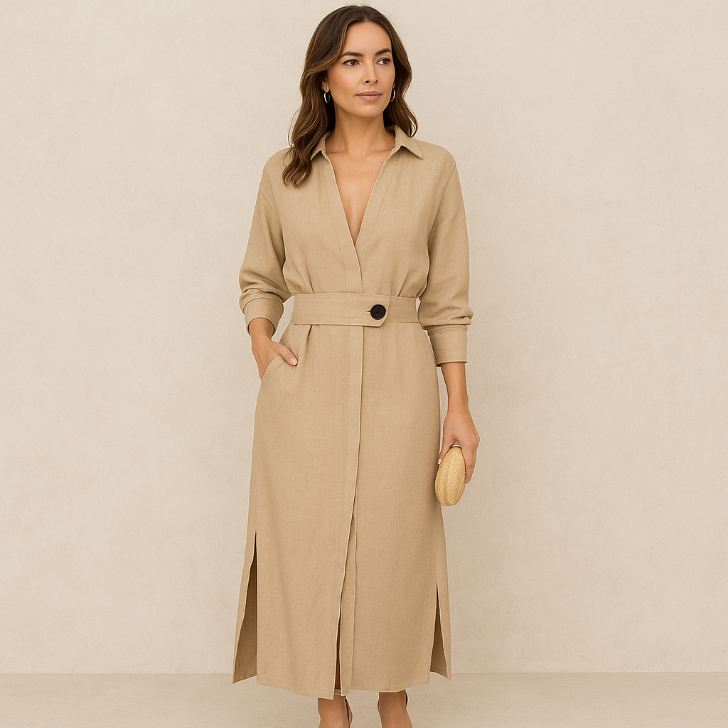 Helene Elegant Maxi Dress for Women
