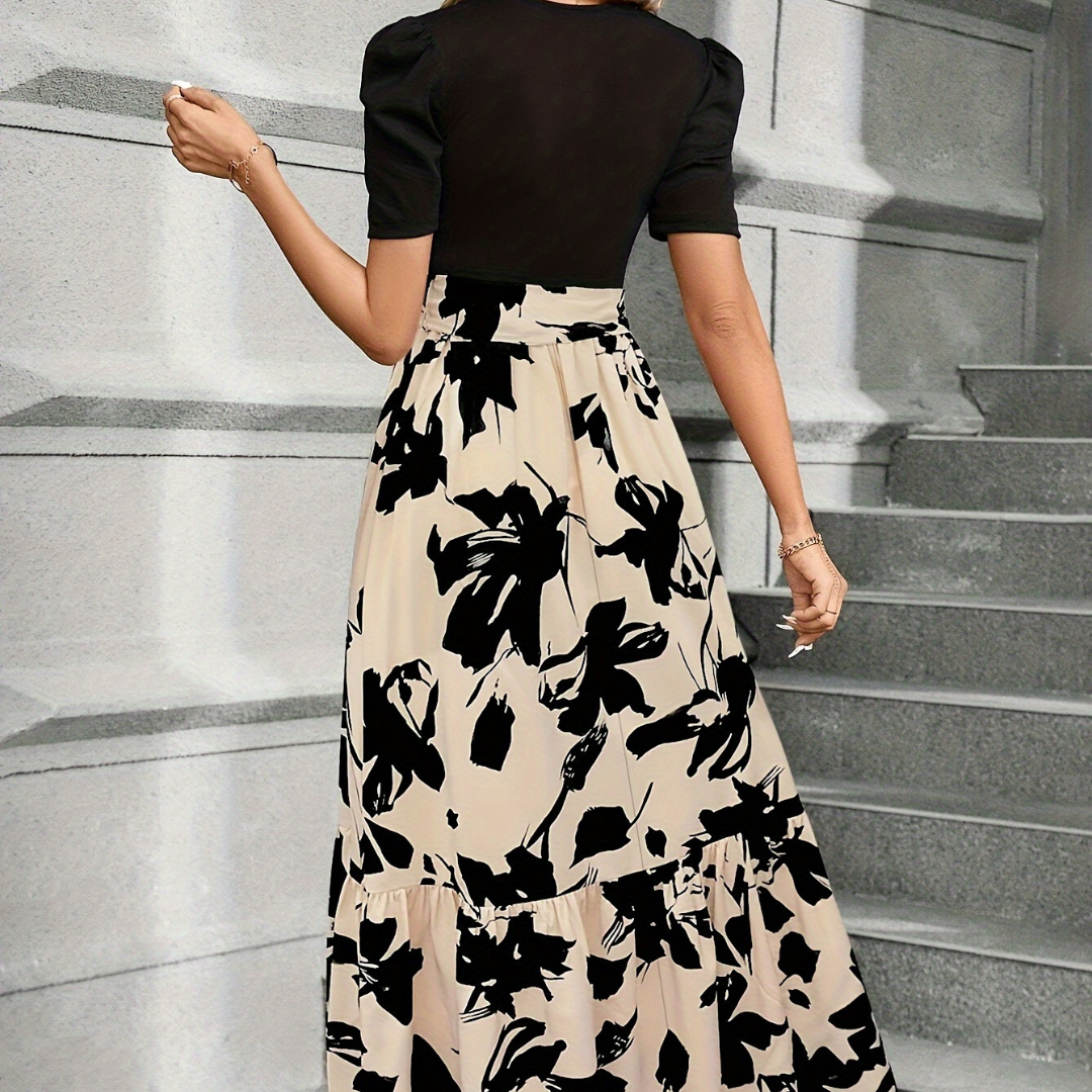 Elisse | Robe élégante printemps-été pour femme | Maxi