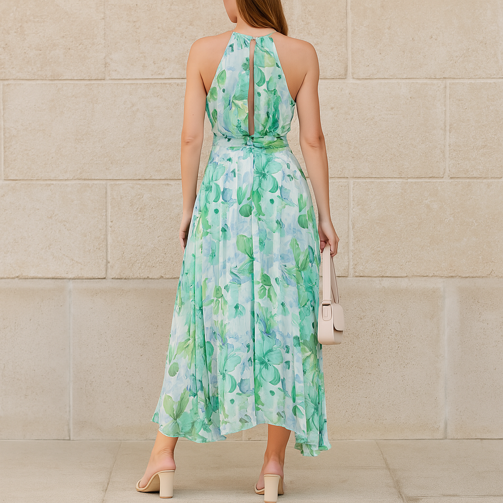 Amelia Floral Charm Dress for Women