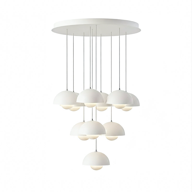 Duo Dome Chandelier