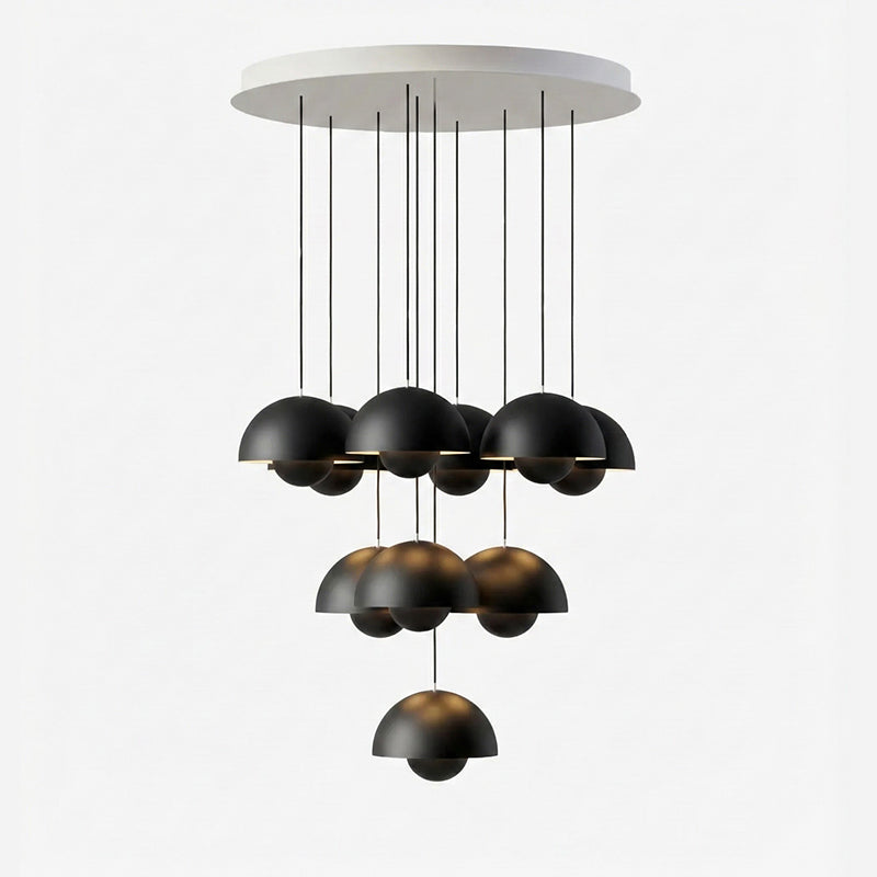 Duo Dome Chandelier