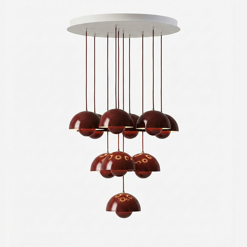 Duo Dome Chandelier