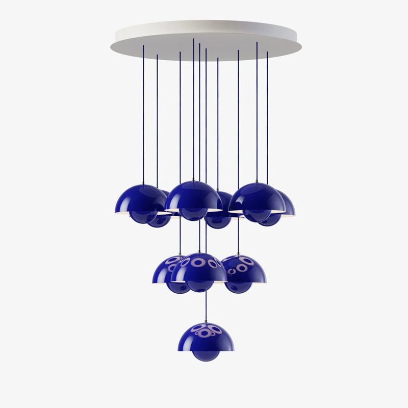 Duo Dome Chandelier