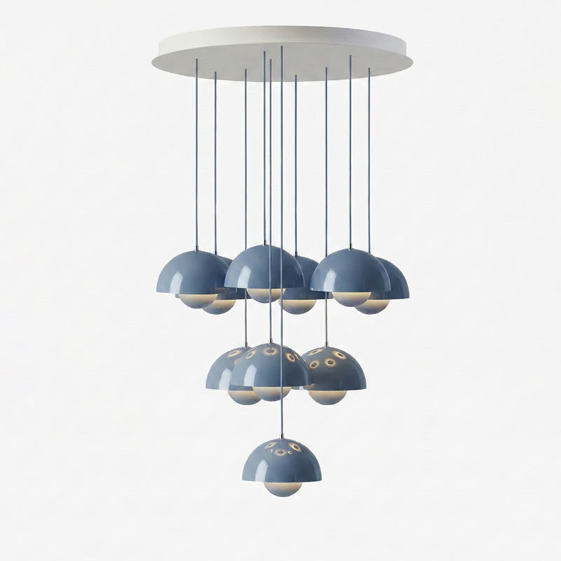 Duo Dome Chandelier