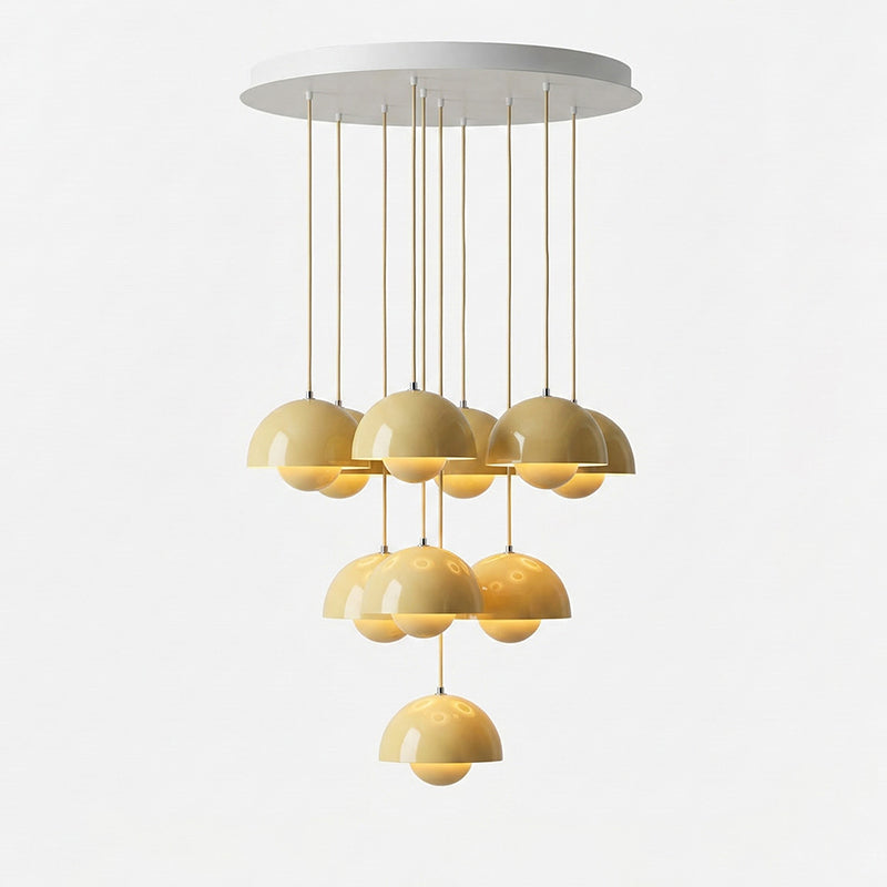 Duo Dome Chandelier