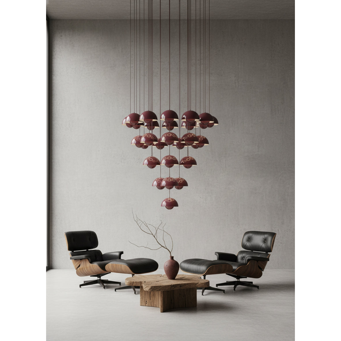 Duo Dome Chandelier