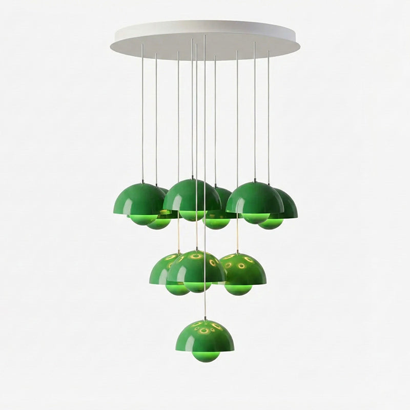Duo Dome Chandelier